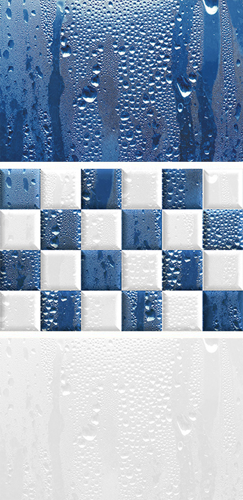 RAIN DROP BLUE LT, HL3, DK